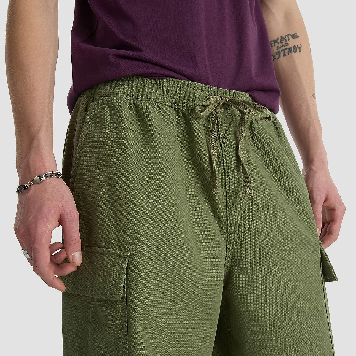 Vans Range Cargo Baggy Tapered Pants Olivine