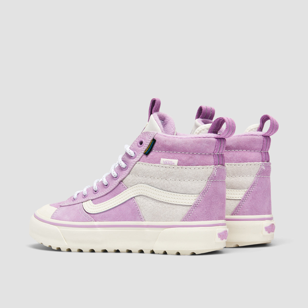 Vans SK8 Hi MTE 2 High Top Shoes Violet Ice Marshmallow