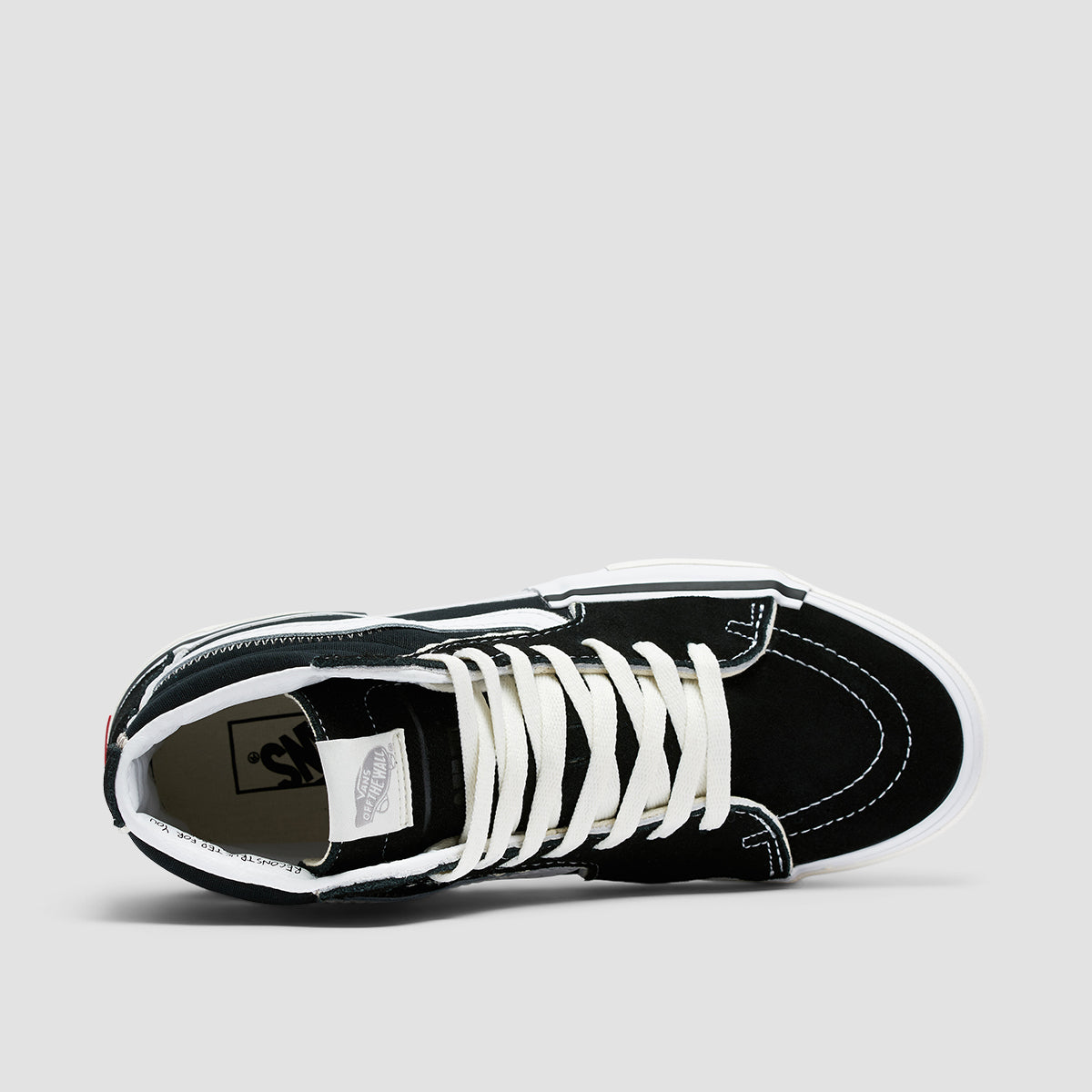 Vans SK8-Hi Reconstruct High Top Shoes - Black/True White