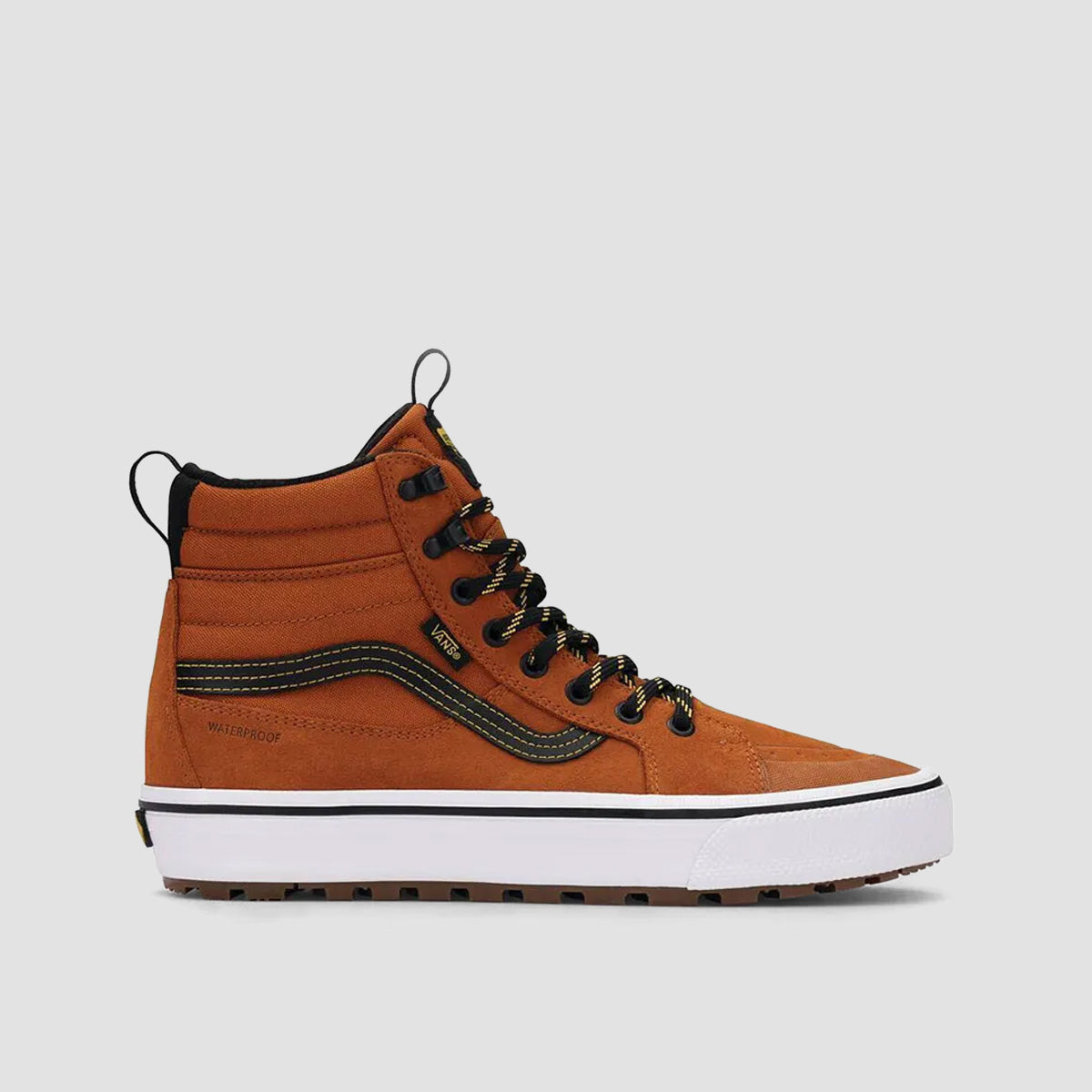 Vans Sk8-Hi Waterproof Insulated MTE High Top Shoes - Glazed Ginger