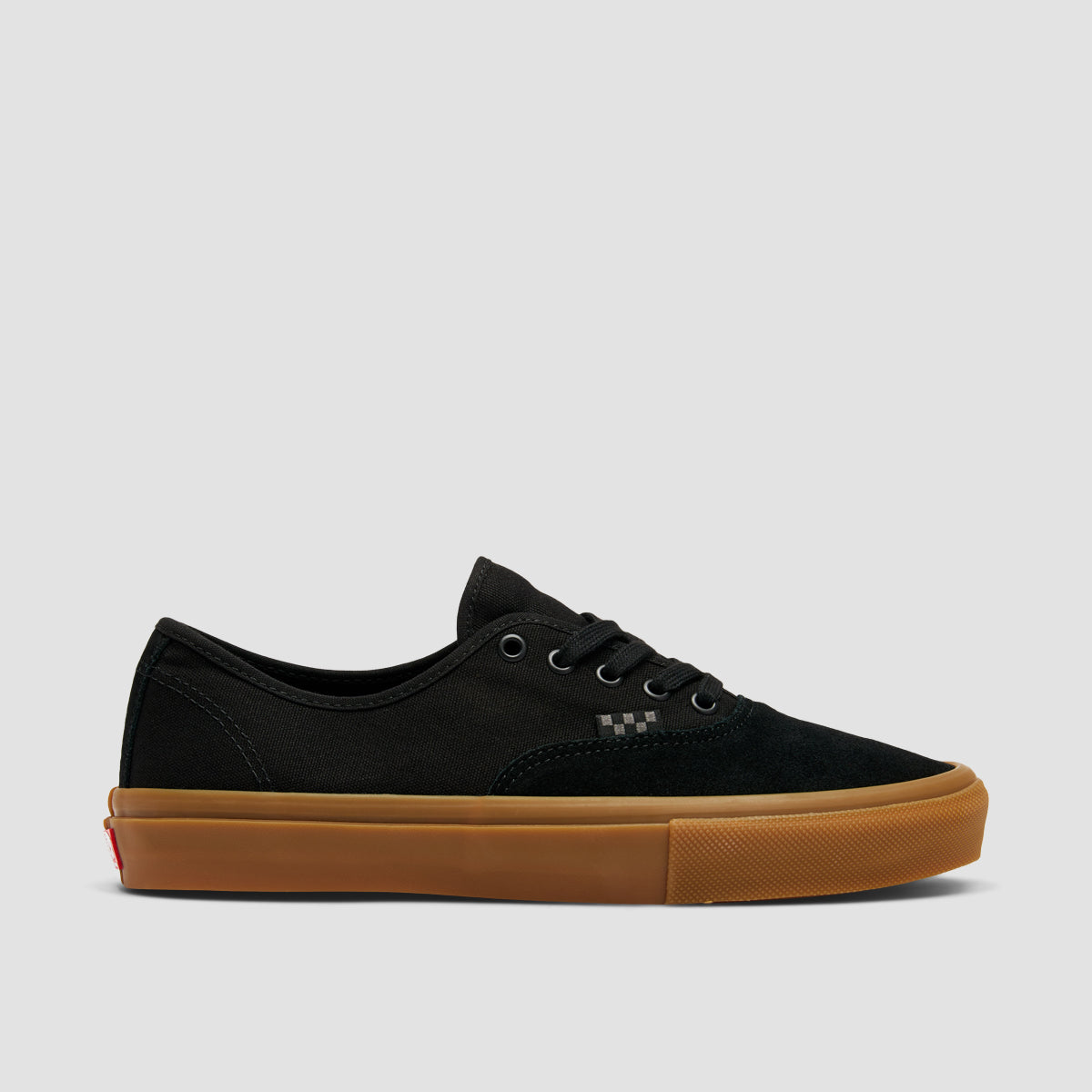 Vans Skate Authentic Shoes - Black/Black/Gum