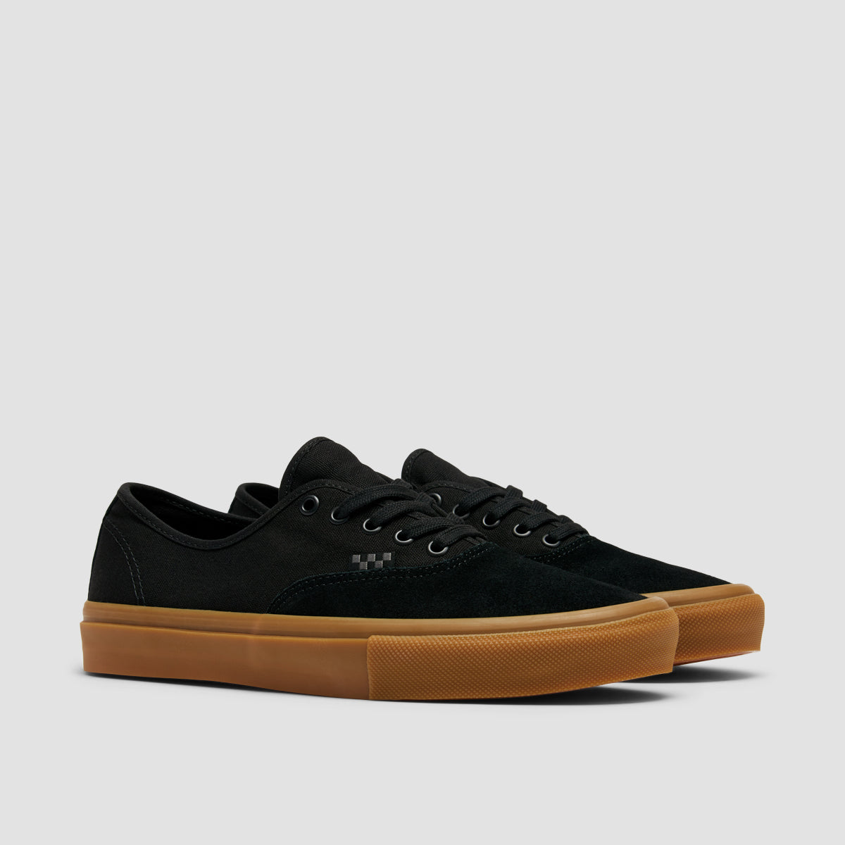 Vans Skate Authentic Shoes - Black/Black/Gum