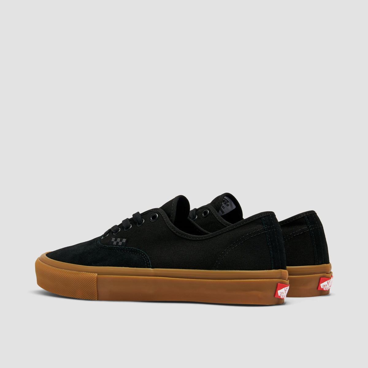 Vans Skate Authentic Shoes - Black/Black/Gum