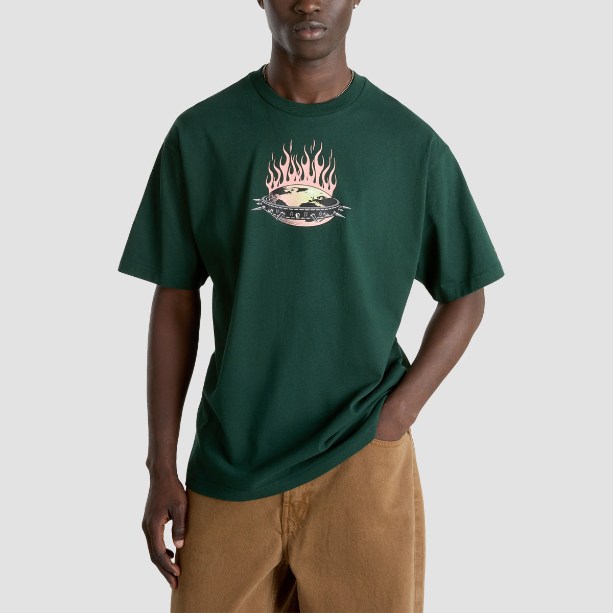 Vans Skate Global Dominance T-Shirt Scarab