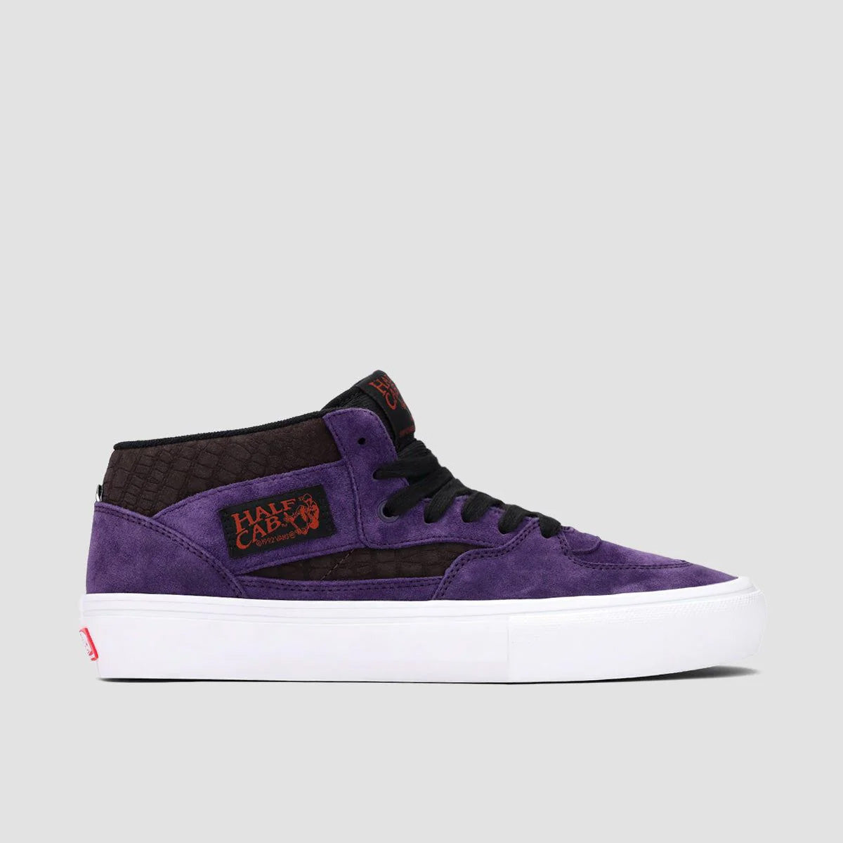 Vans Skate Half Cab Mid Top Shoes - Croc Grape