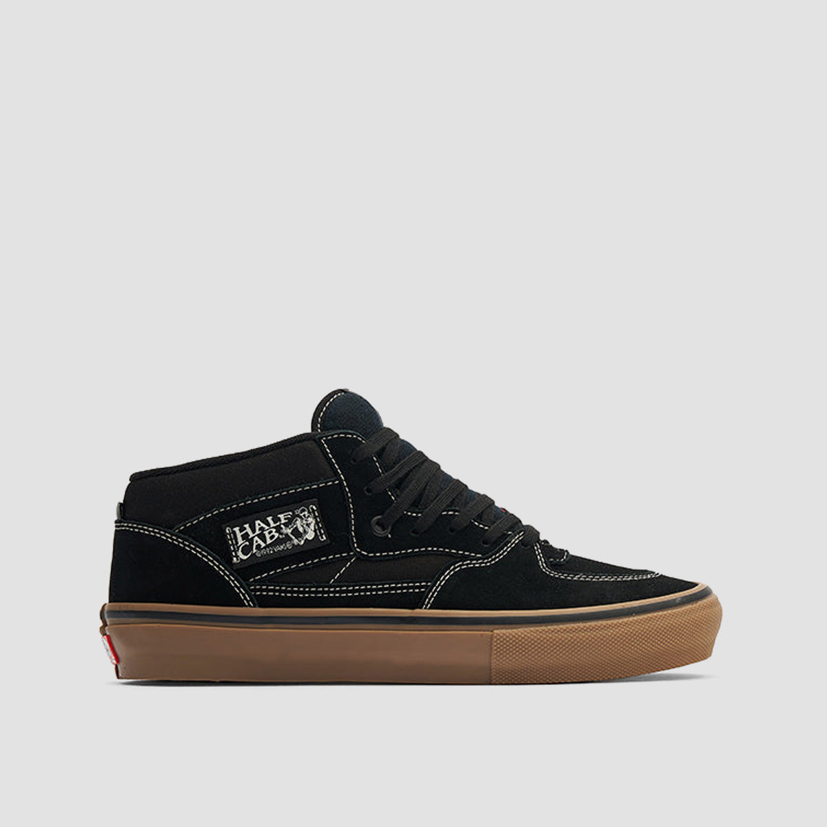 Vans Skate Half Cab Shoes - Black/Gum/White