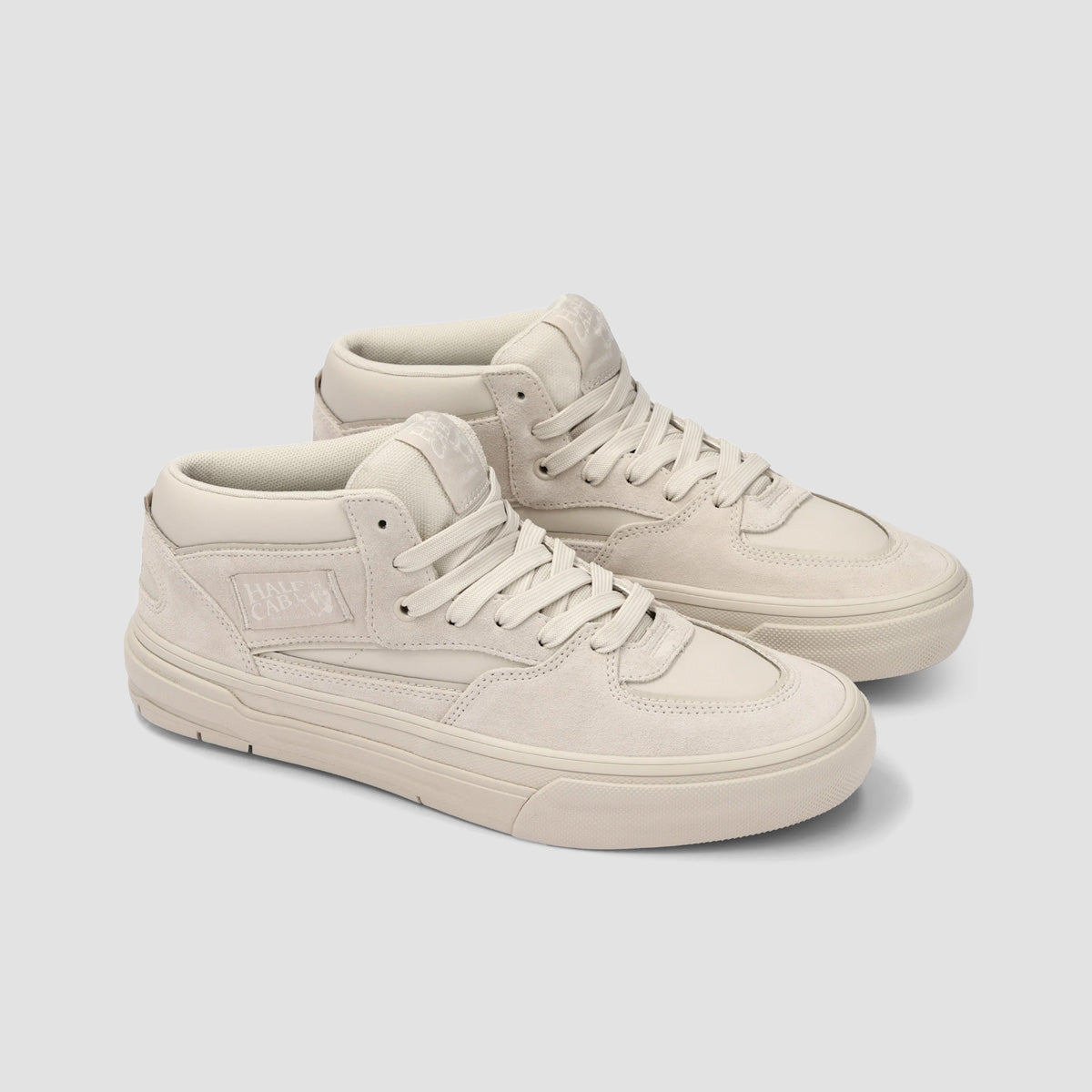 Vans Skate Half Cab WaffleCup Mid Top Shoes - Atiba Oatmeal
