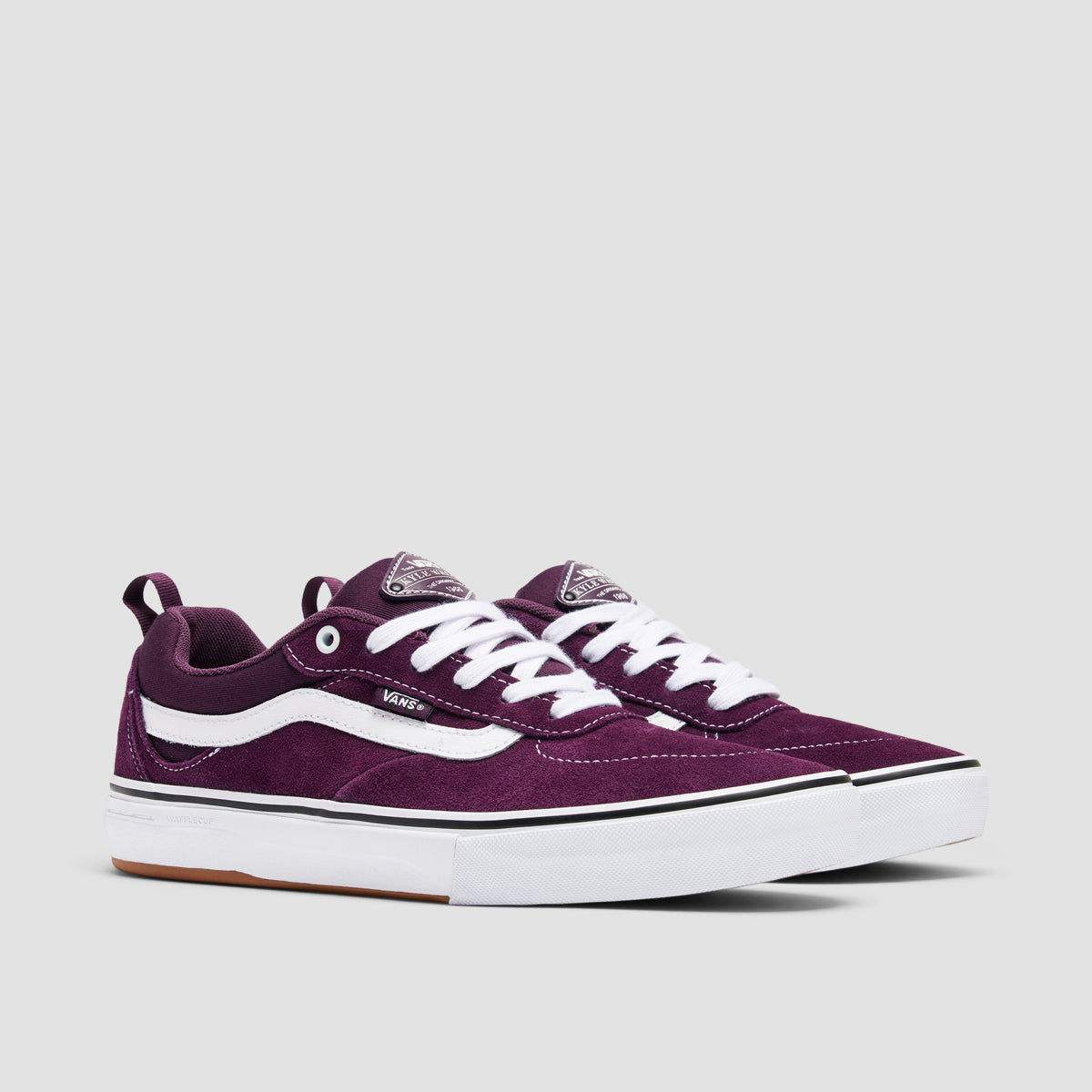 Vans Skate Kyle Walker Shoes - Blackberry Wine/True White