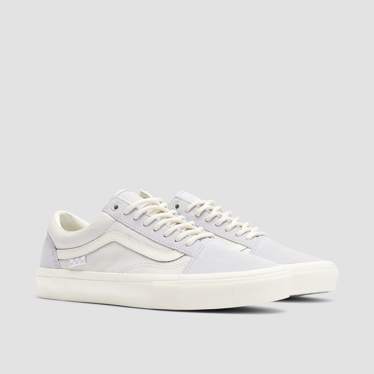 Vans Skate Old Skool Shoes - Grey/Marshmallow