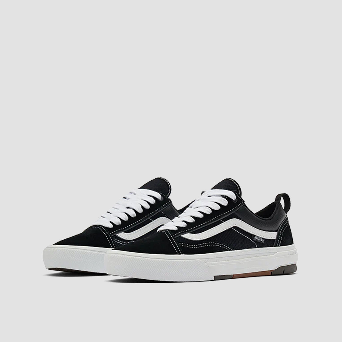 Vans Skate Old Skool Wafflecup Shoes - Black/White