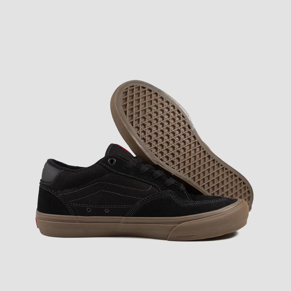 Vans Skate Rowan Shoes - Black/Dark Gum