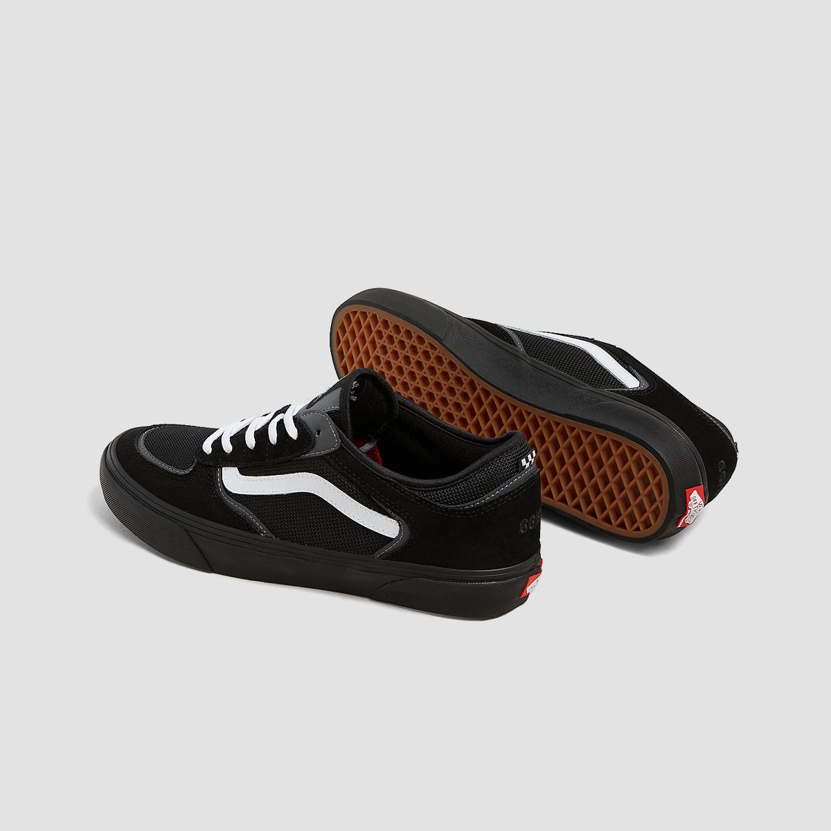 Vans Skate Rowley Shoes - Black/White/Black