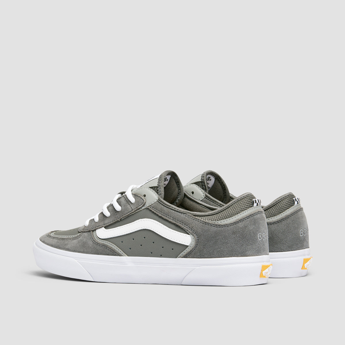 Vans Skate Rowley Shoes - Grey/White