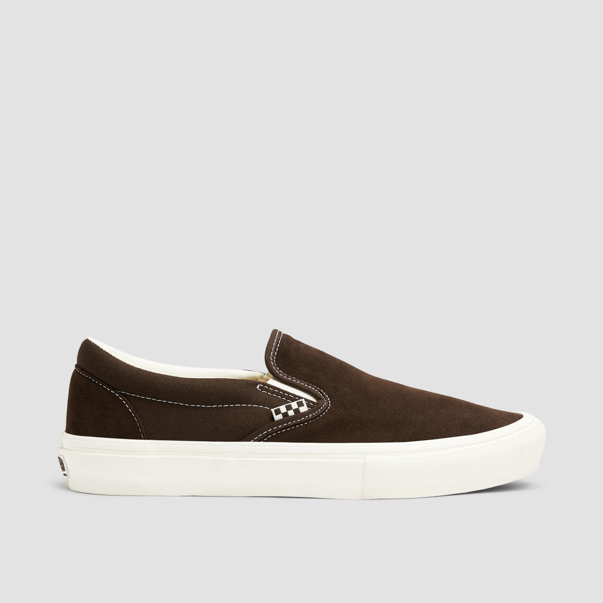 Vans Skate Slip-On Shoes - Chocolate Brown