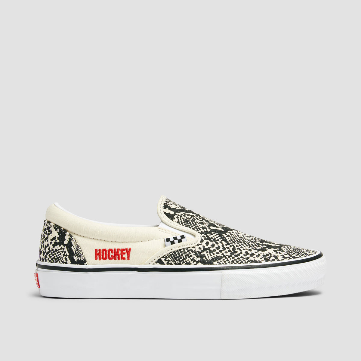 Vans Skate Slip-On Shoes - Hockey Skateboards Snake Skin