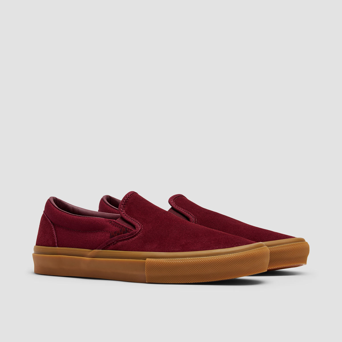 Vans Skate Slip-On Shoes - Port/Gum