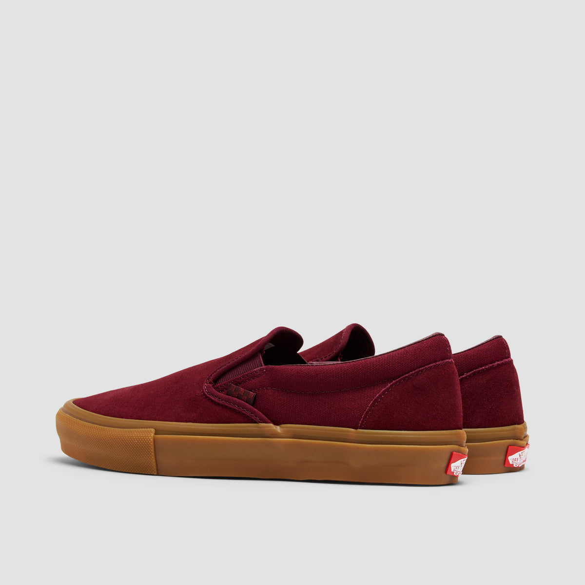 Vans Skate Slip-On Shoes - Port/Gum