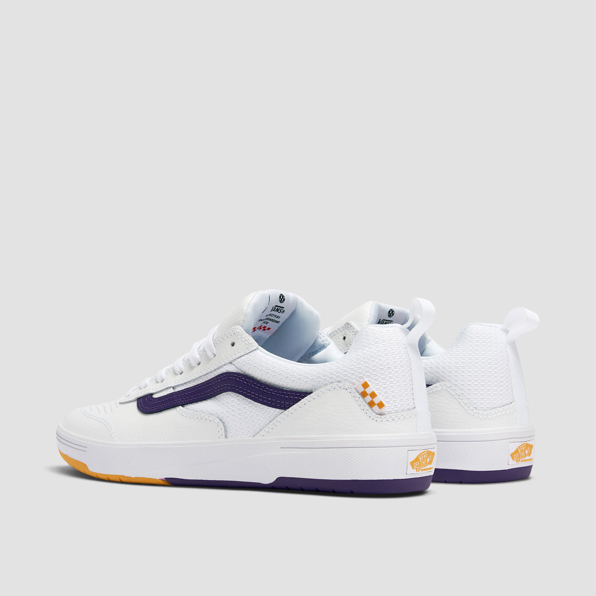 Vans Skate Zahba Shoes Athletic White/Multi