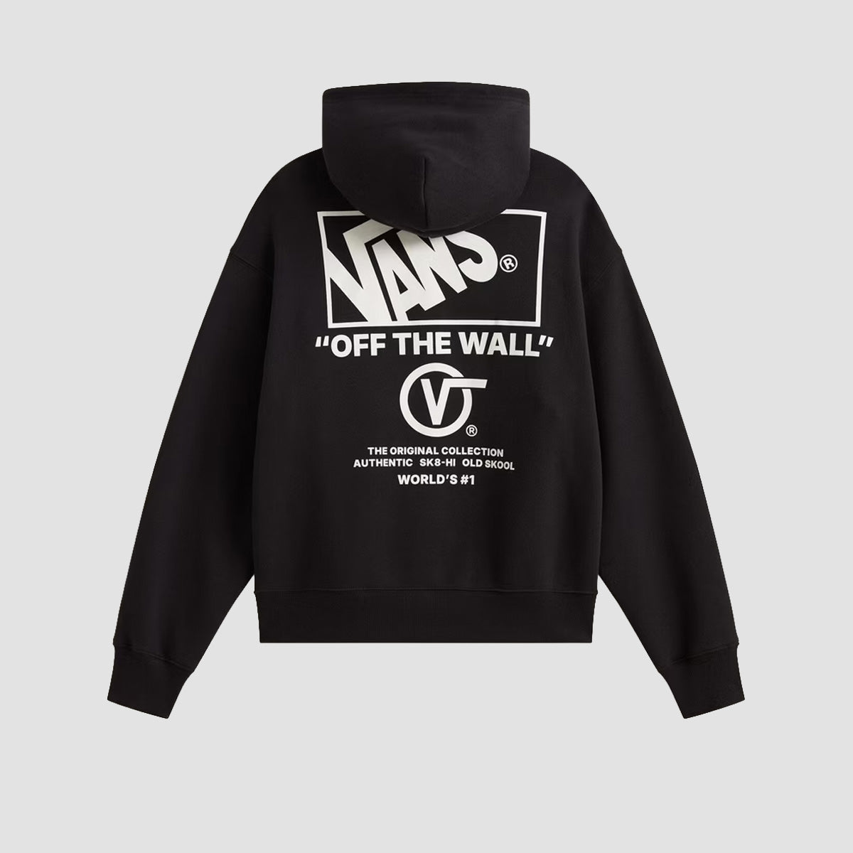 Vans Stacked Hi Pullover Hoodie Black/White