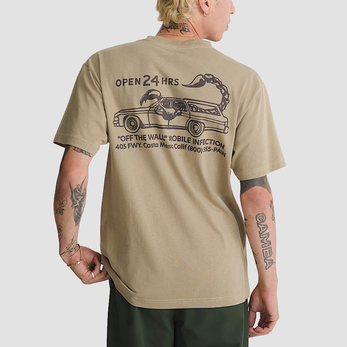 Vans Sting Wagon T-Shirt Bay Leaf