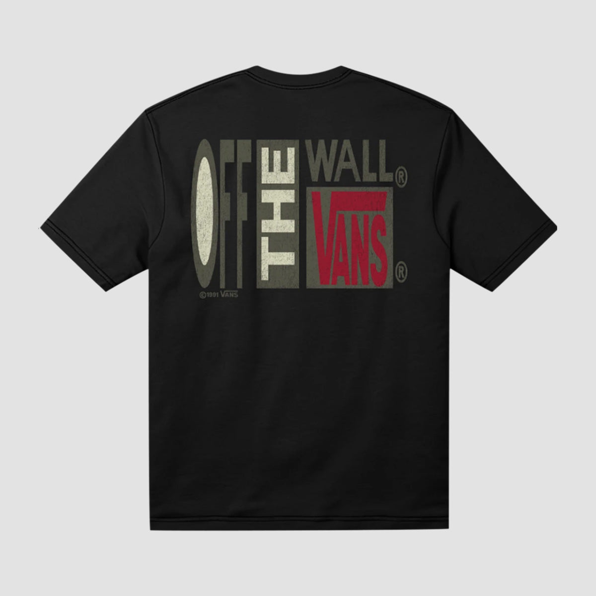 Vans Stretch Stack Crackle T-Shirt Black