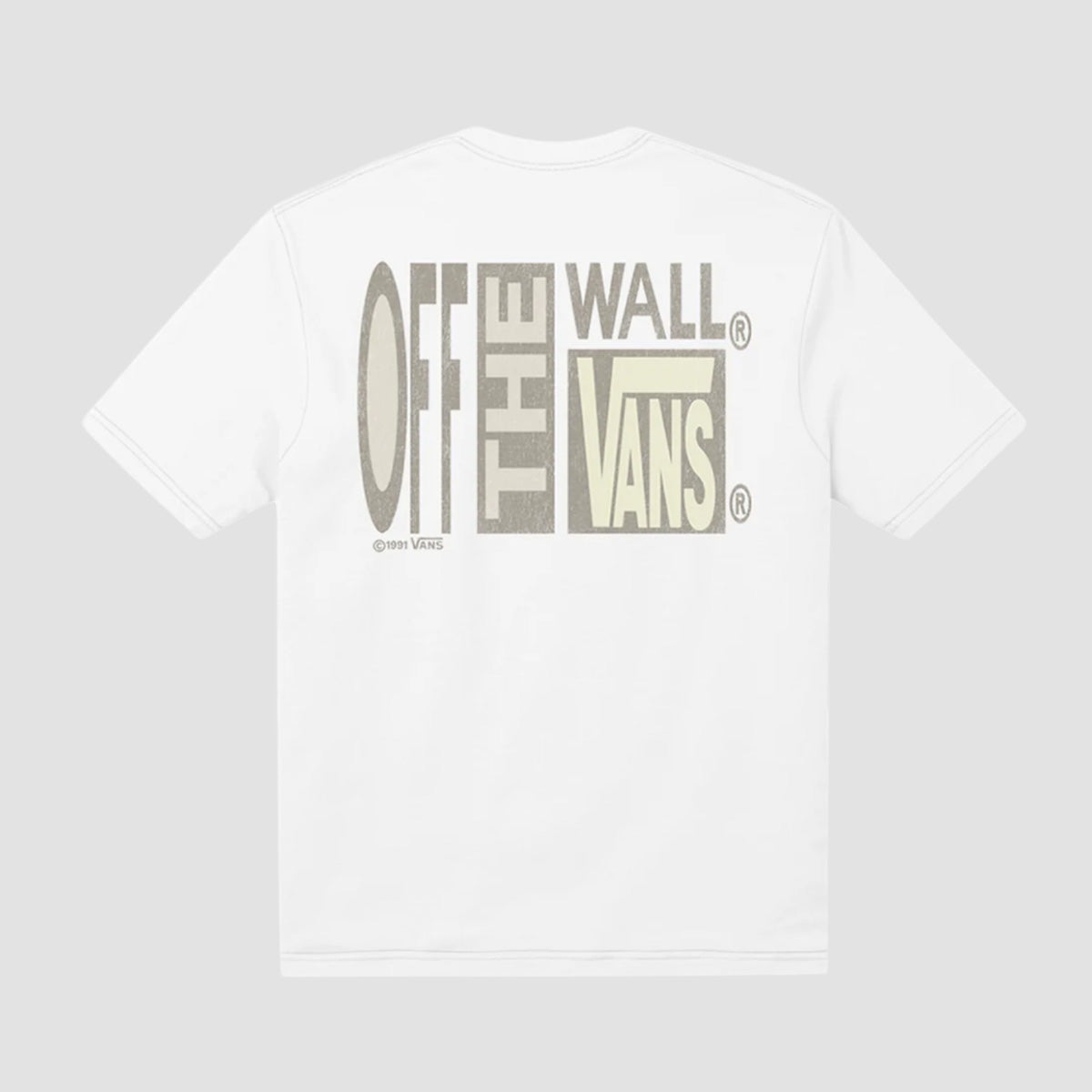 Vans Stretch Stack Crackle T-Shirt White