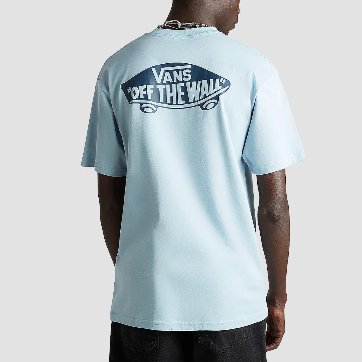 Vans Style 76 Back T-Shirt Dusty Blue/Dress Blues