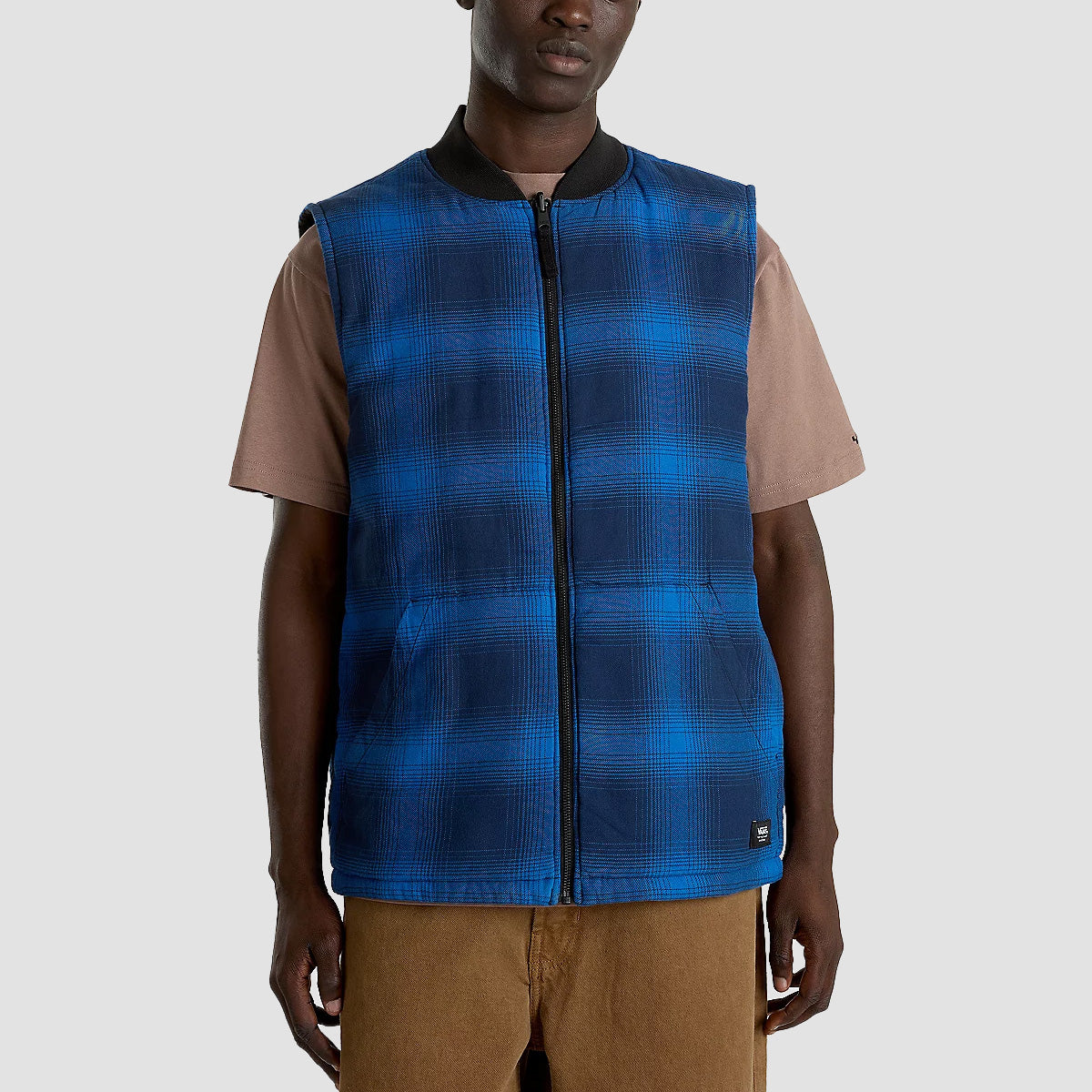 Vans Talbot Reversible Vest Black/True Blue