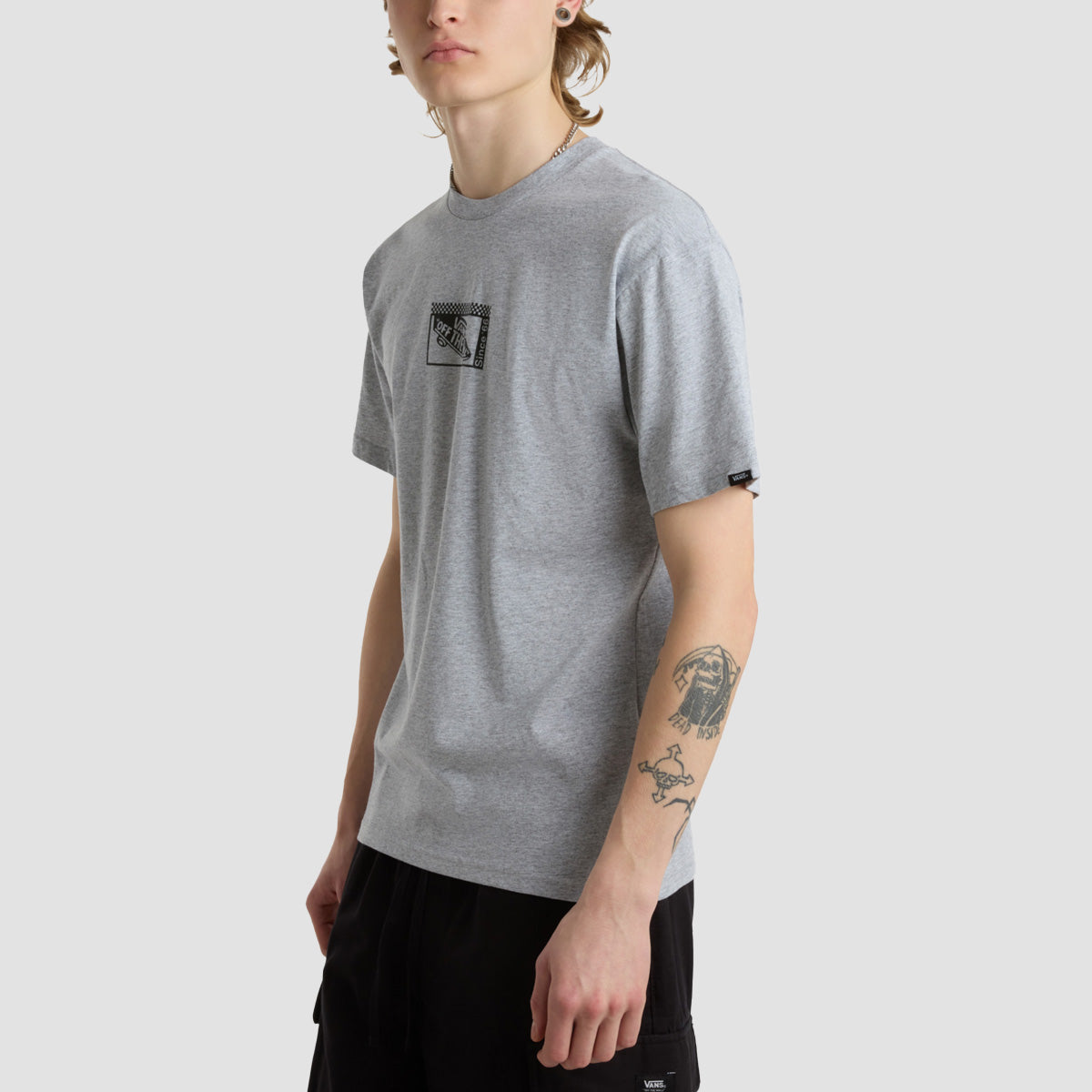 Vans Tech Box T-Shirt Athletic Heather