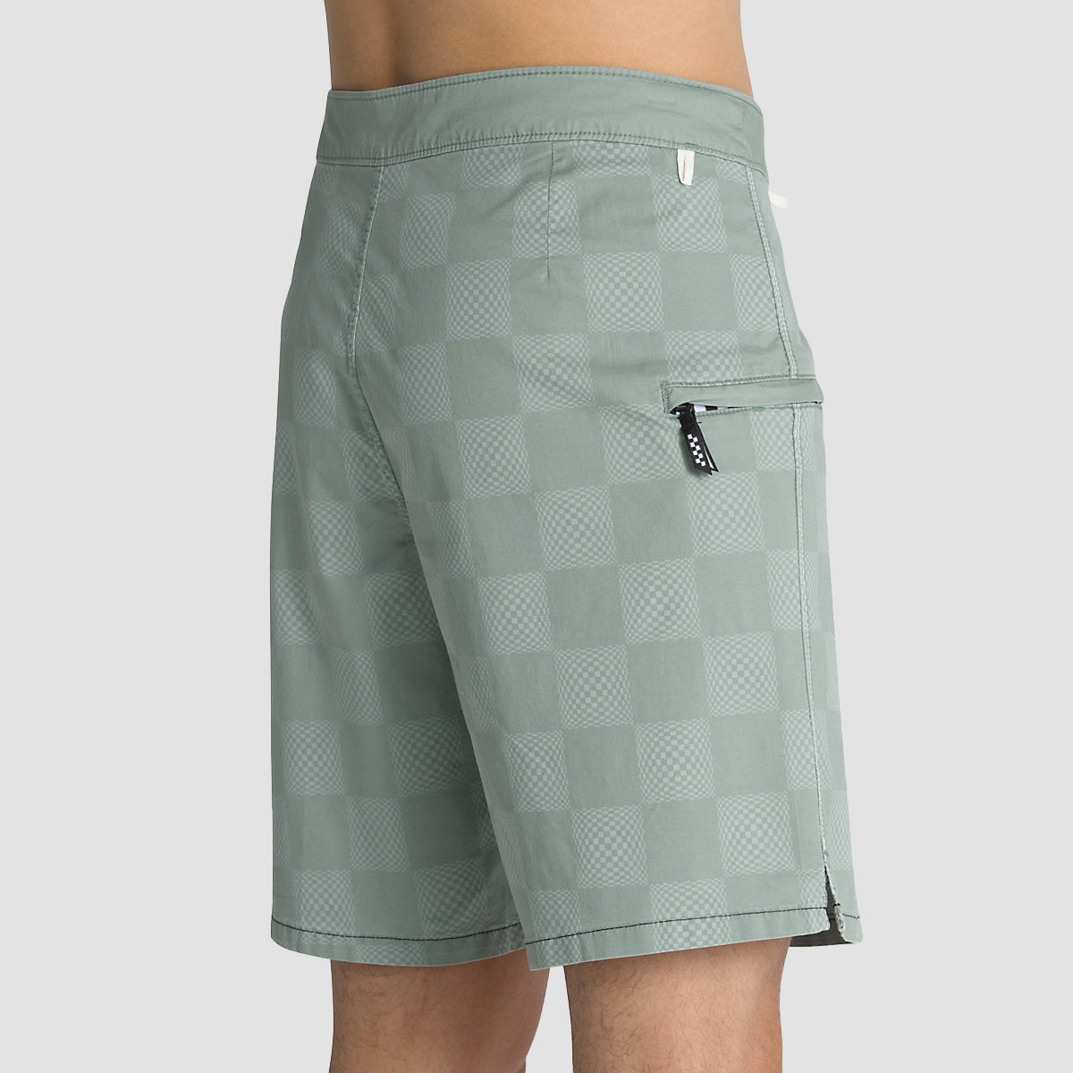 Vans The Daily Vintage Check Boardshorts Chinois Green