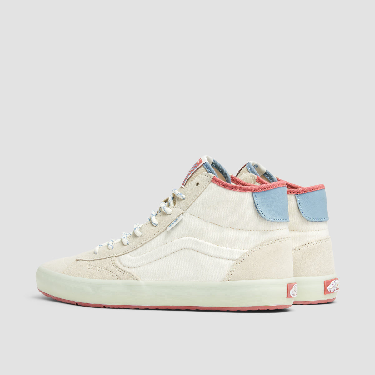 Vans The Lizzie High Top Shoes - Marshmallow/Multi