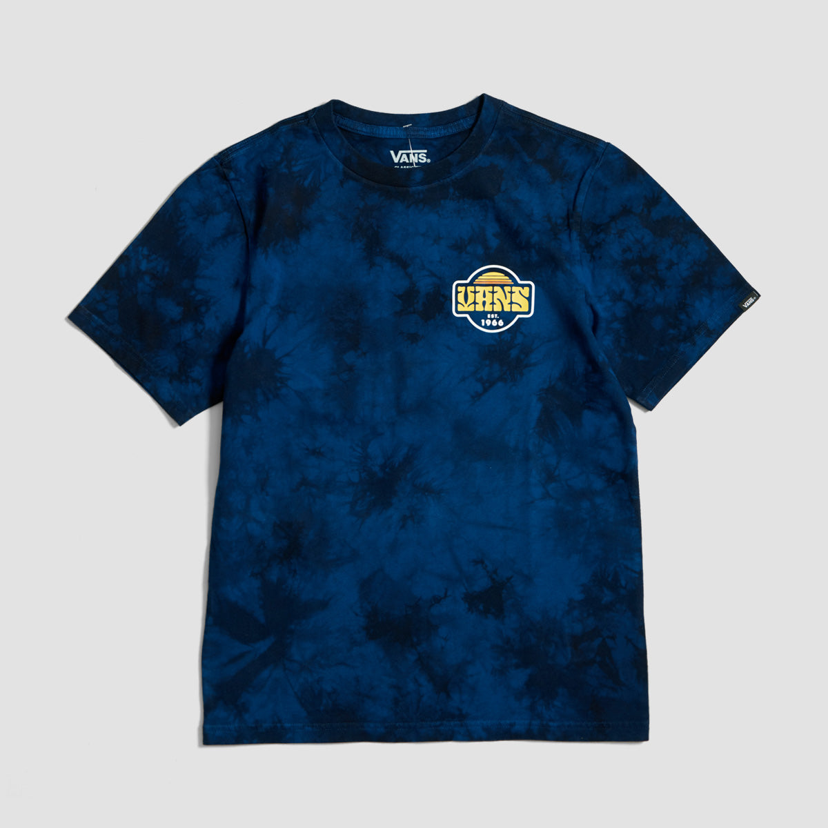 Vans Topsun Tie Dye T-Shirt True Blue - Kids