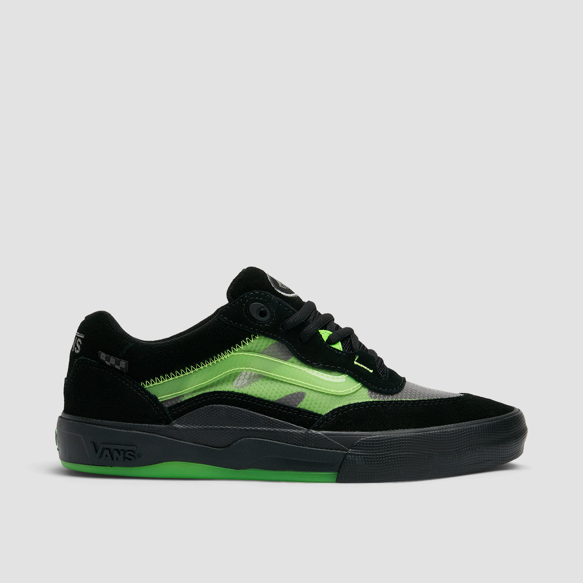 Vans Wayvee Shoes - Glow Skulls Green/Black