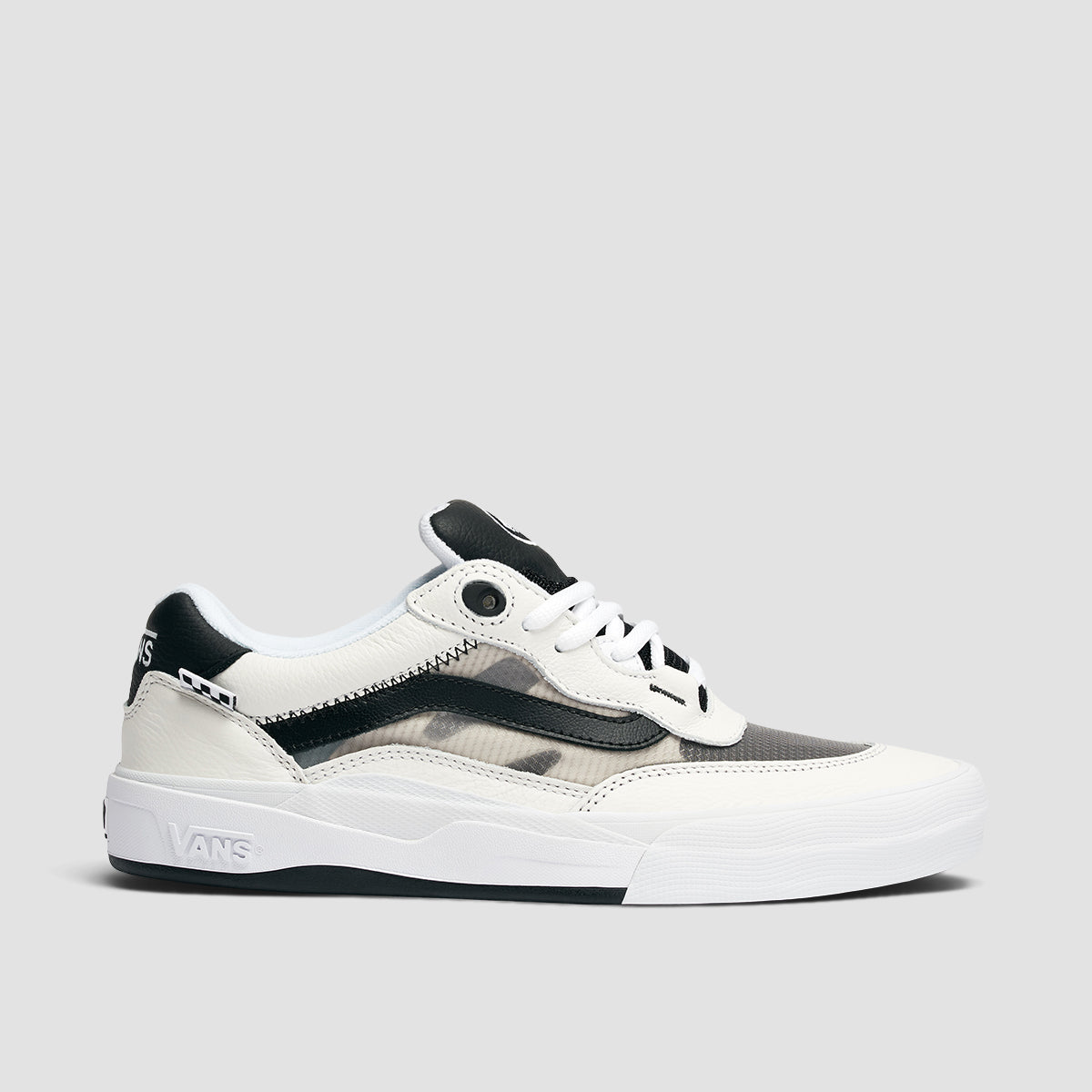 Vans Wayvee Shoes - Leather True White/Black