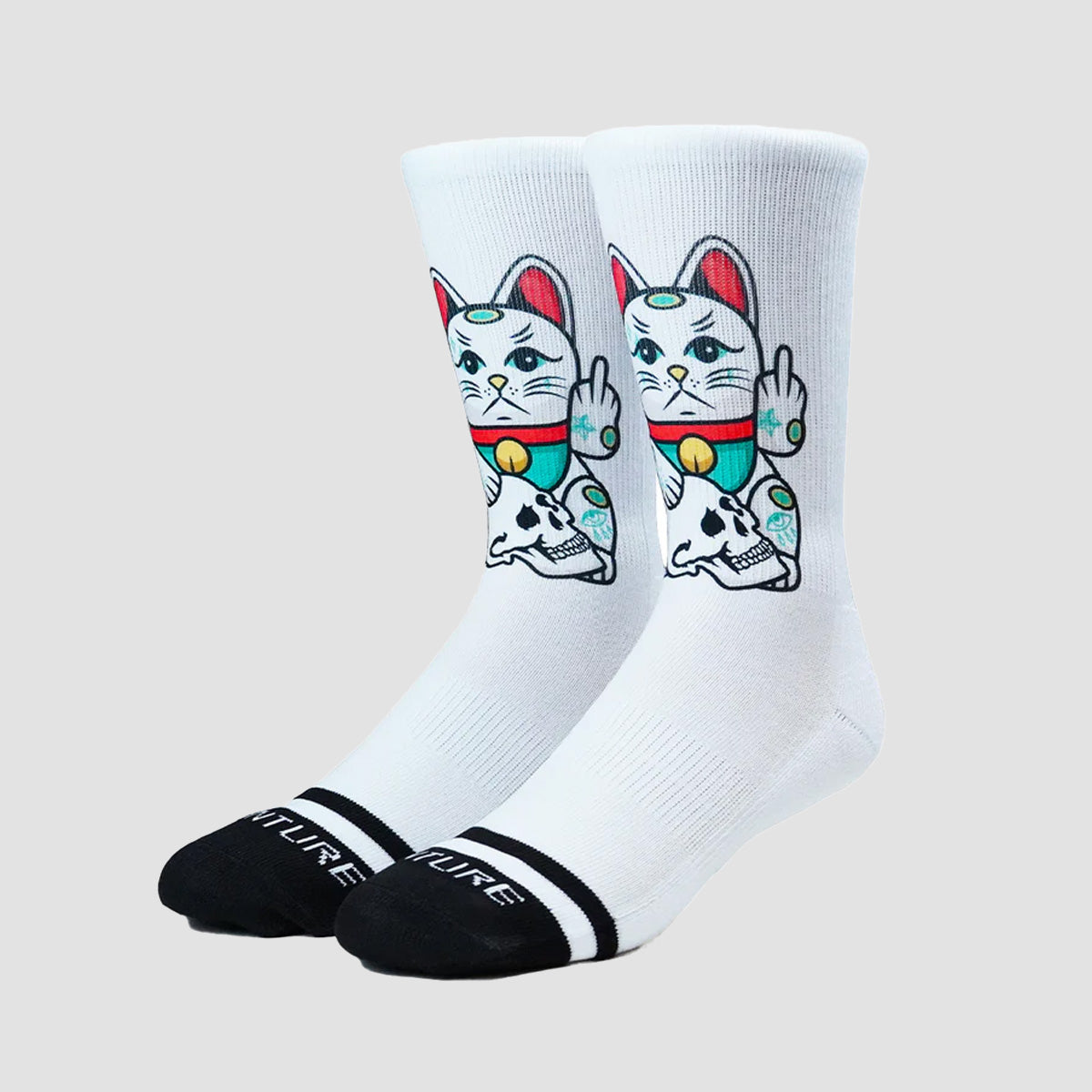 Venture Angry Cat Socks