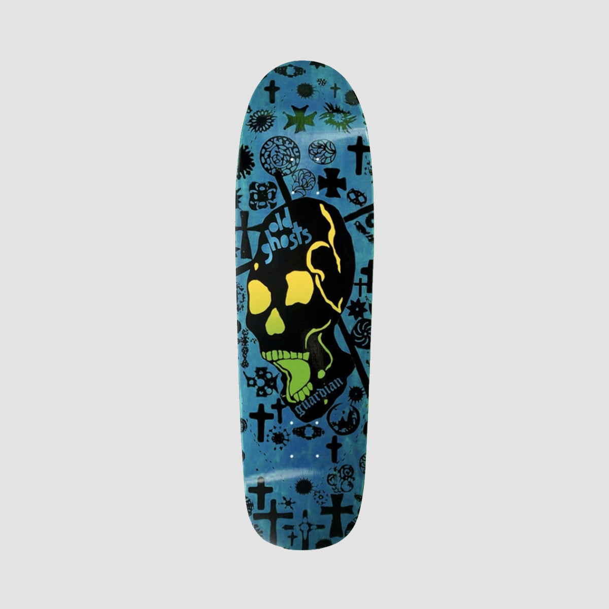 Vision Guardian Modern Skateboard Deck Blue Stain/Red - 8.875"