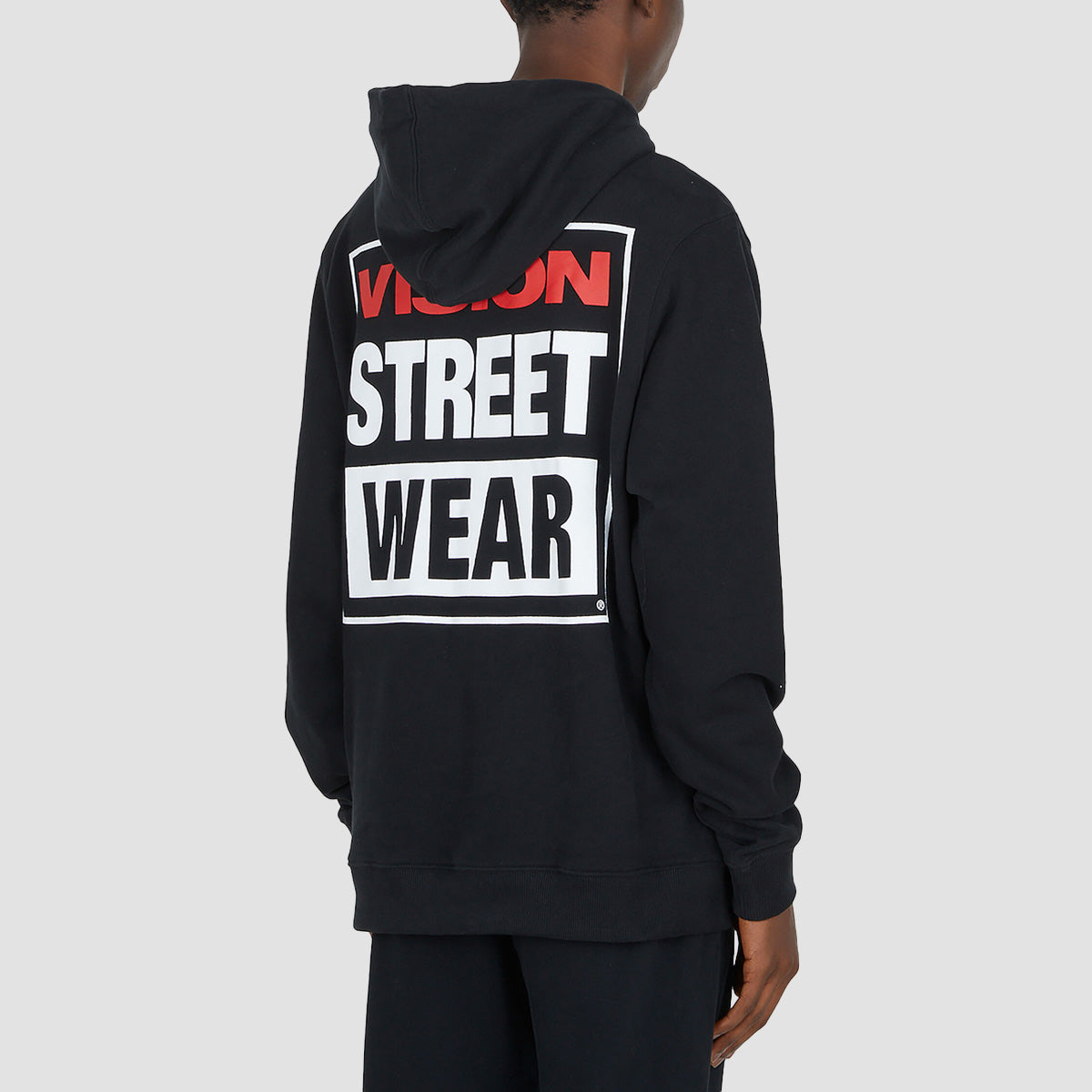 Vision OG Box Logo Pullover Hoodie Black