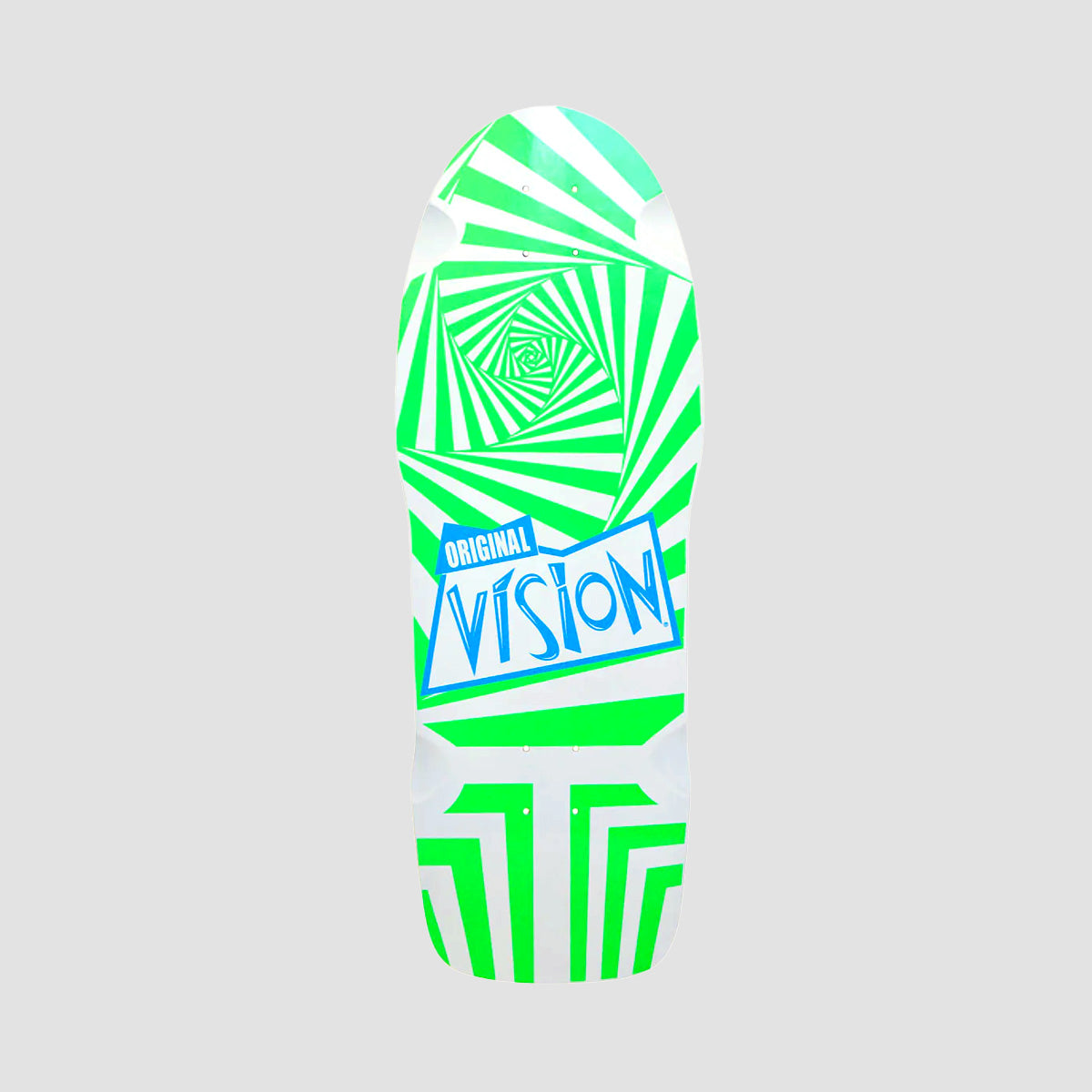 Vision Original Skateboard Deck Green/White - 10"