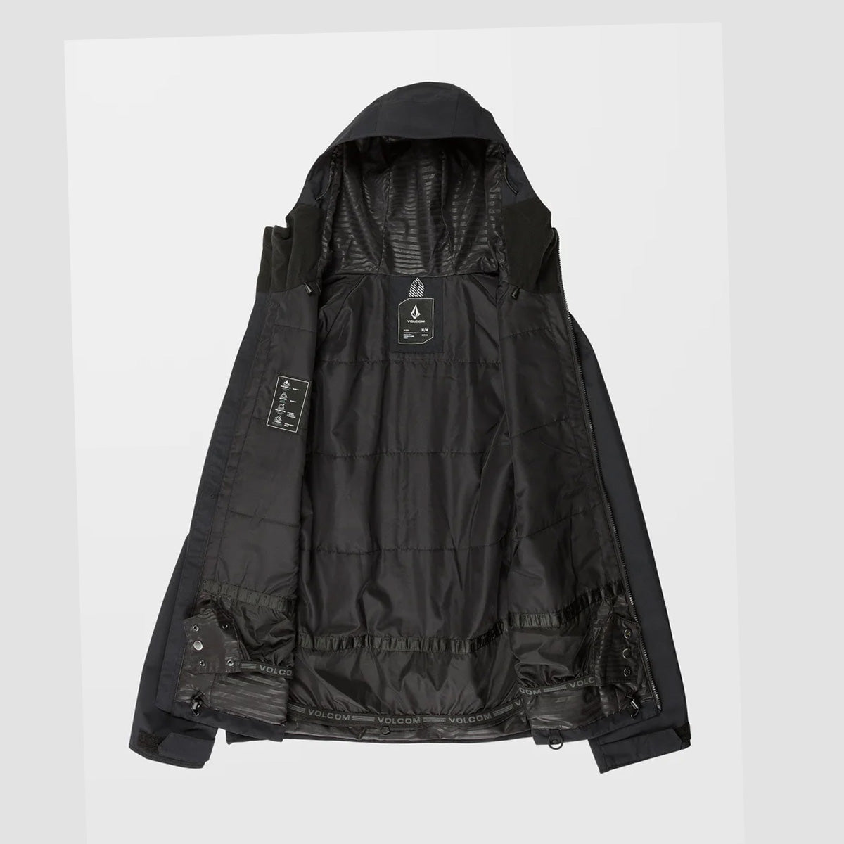 Volcom 2836 Ins 20K Snow Jacket Black