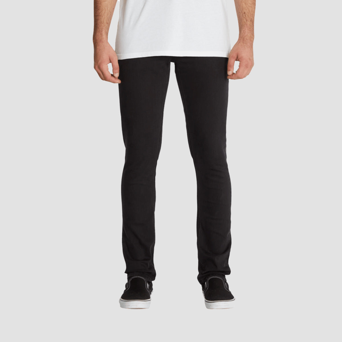 Volcom 2X4 Skinny Fit Jeans Ink Black