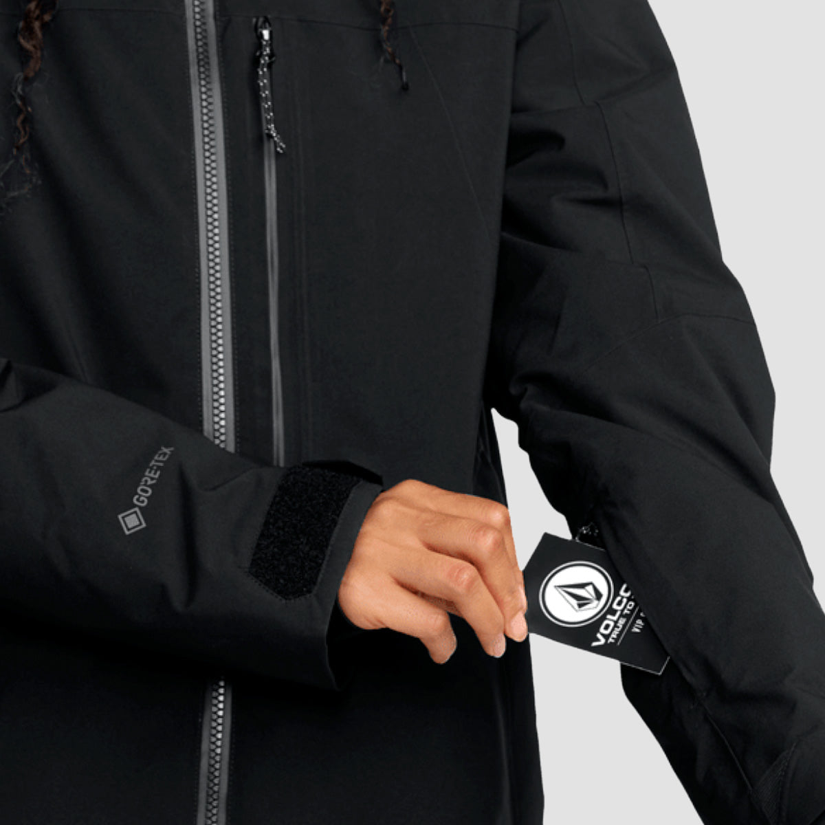 Volcom 3D Stretch Gore-Tex Snow Jacket Black - Womens