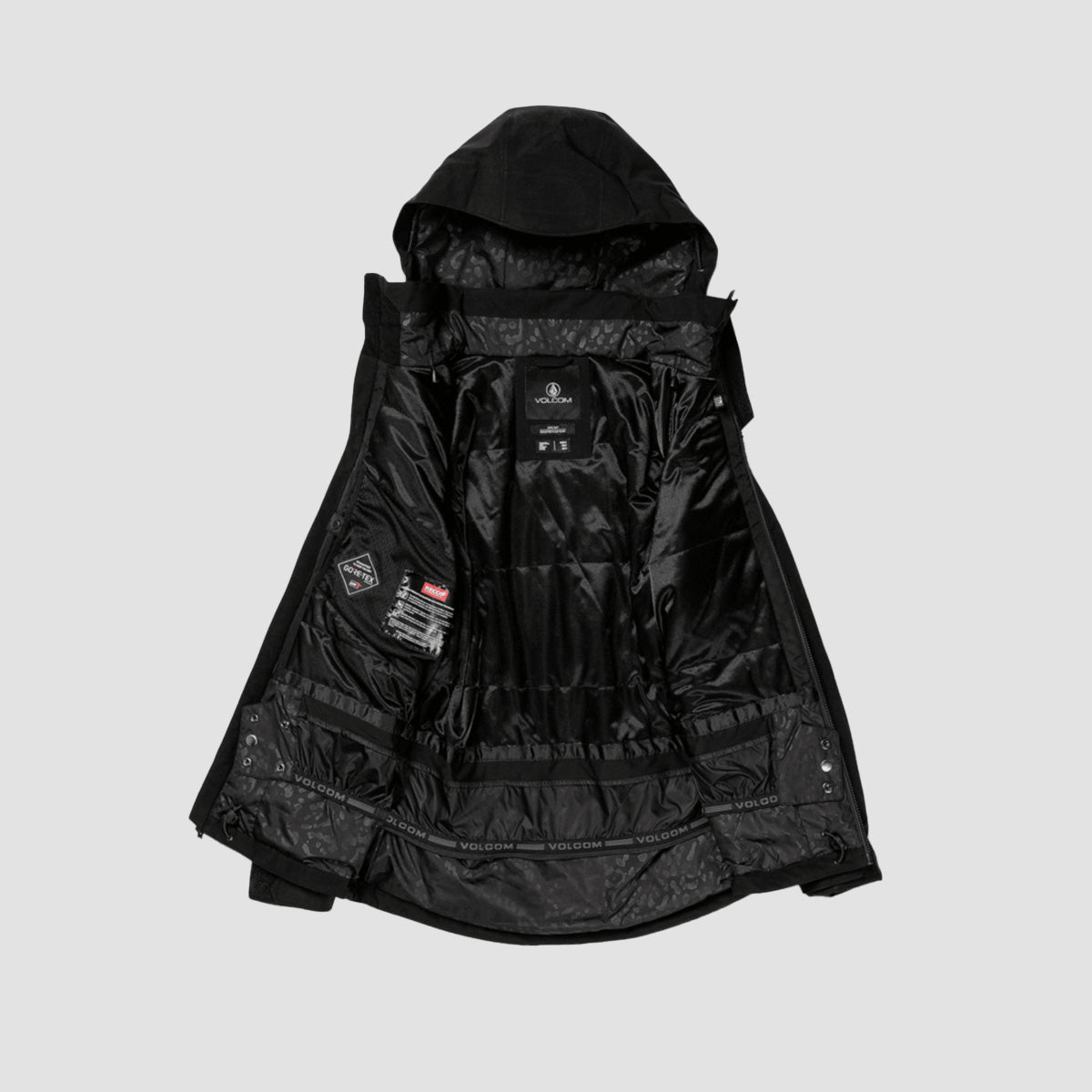 Volcom 3D Stretch Gore-Tex Snow Jacket Black - Womens