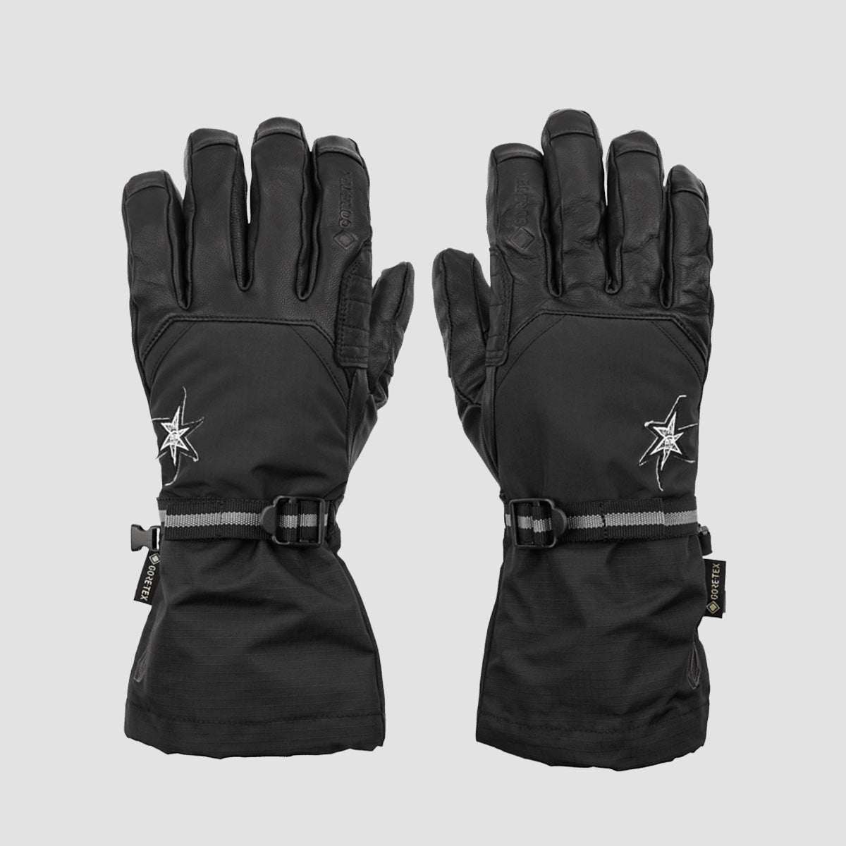 Volcom 91 x Longo Gore-Tex Snow Gloves Black