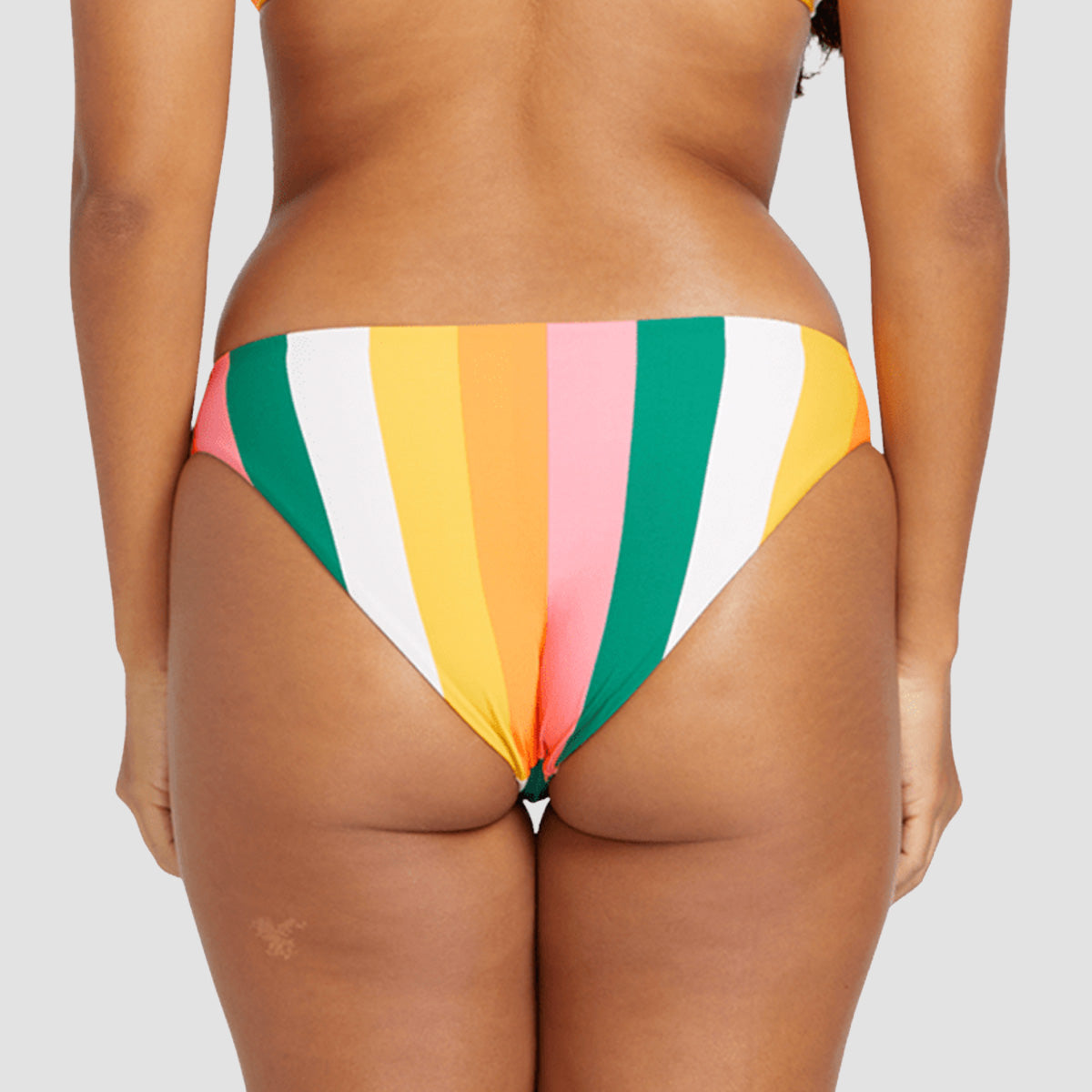 Volcom Along Those Lines Full Bikini Bottom Multi - Womens