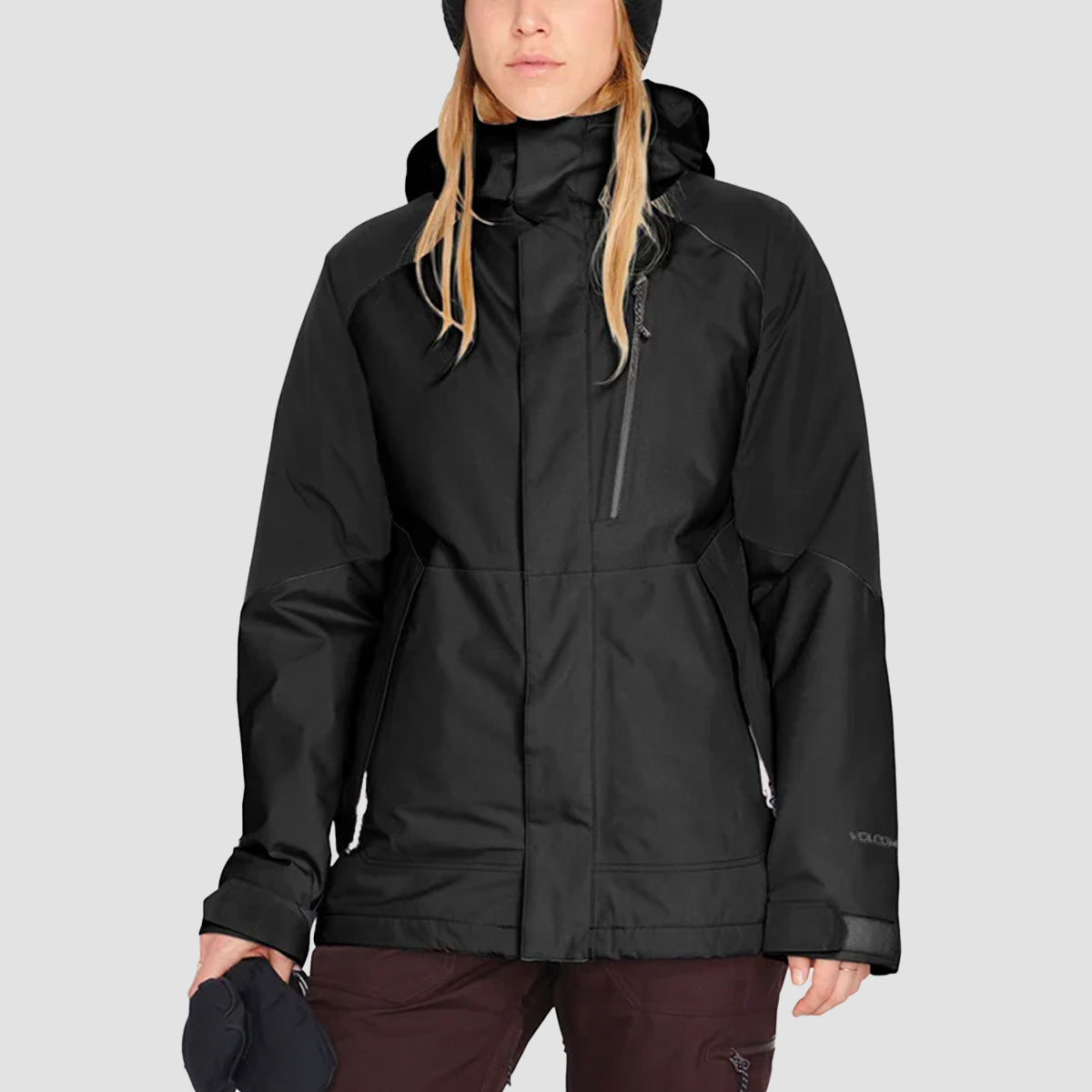 Volcom Aris Ins Gore-Tex Snow Jacket Black - Womens