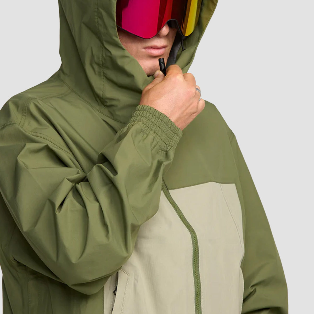 Volcom Arthur 3L 15K Snow Jacket Dark Olive