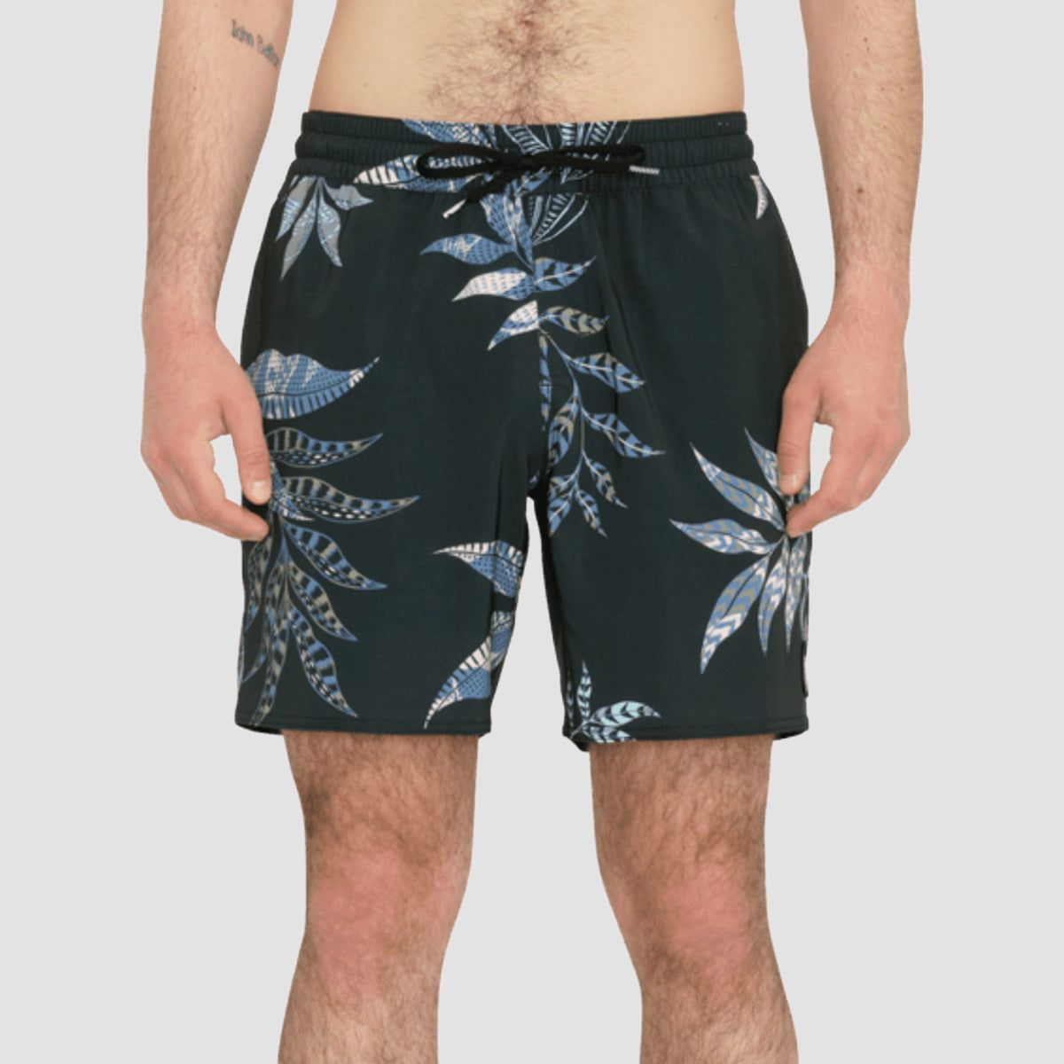 Volcom Baffle Trunk 17" Boardshorts Black