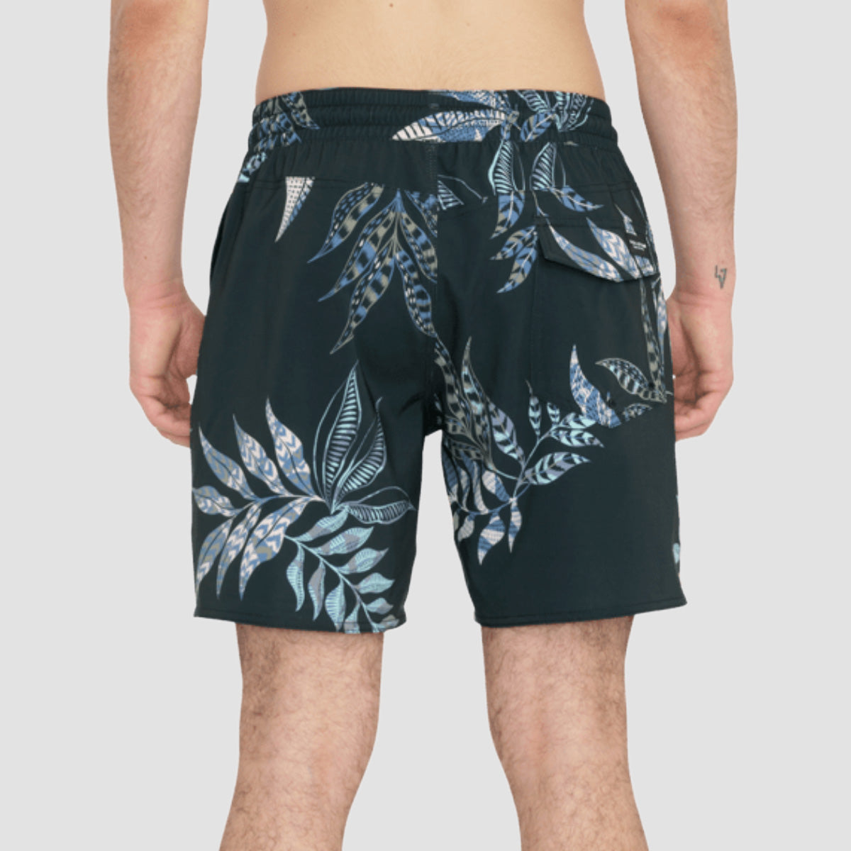 Volcom Baffle Trunk 17" Boardshorts Black