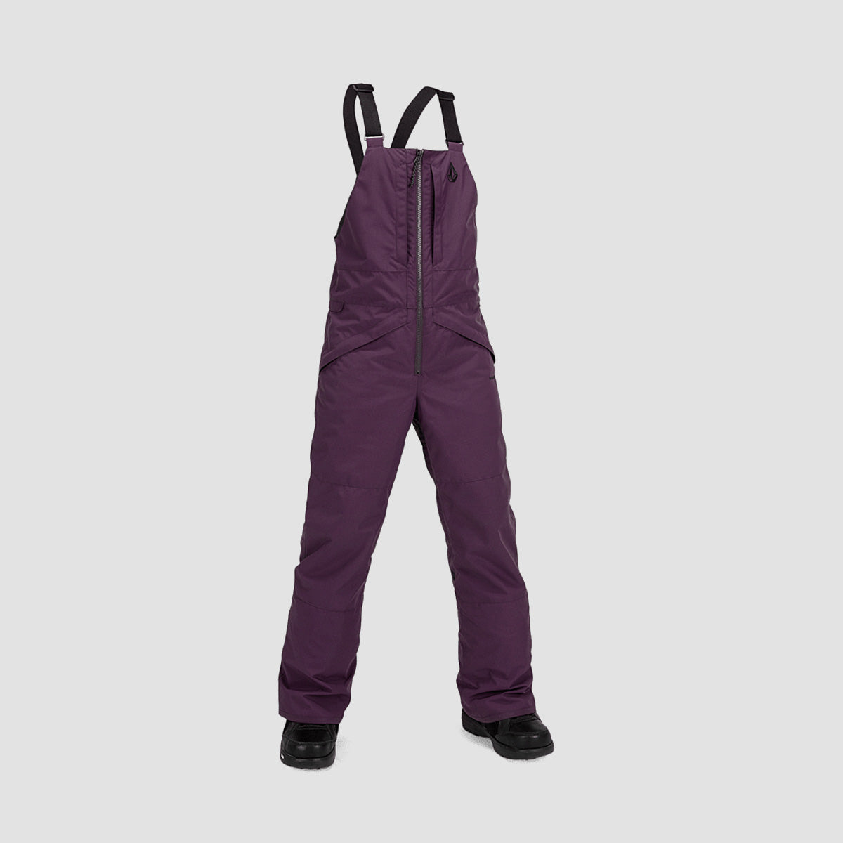 Volcom Barkley Ins Bib Overall Snow Pants Blackberry - Kids