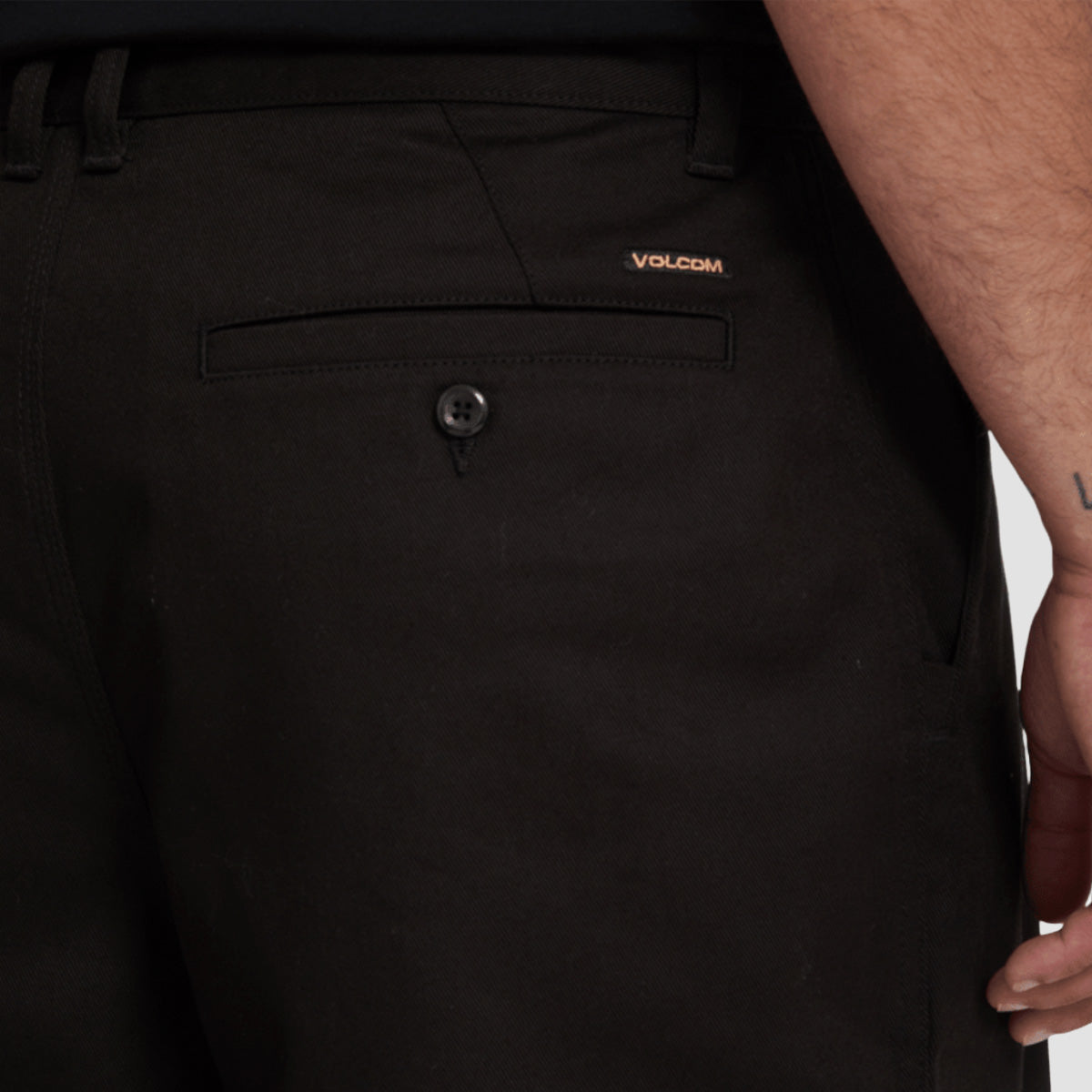 Volcom Billow Loose Fit Chino Pants Black